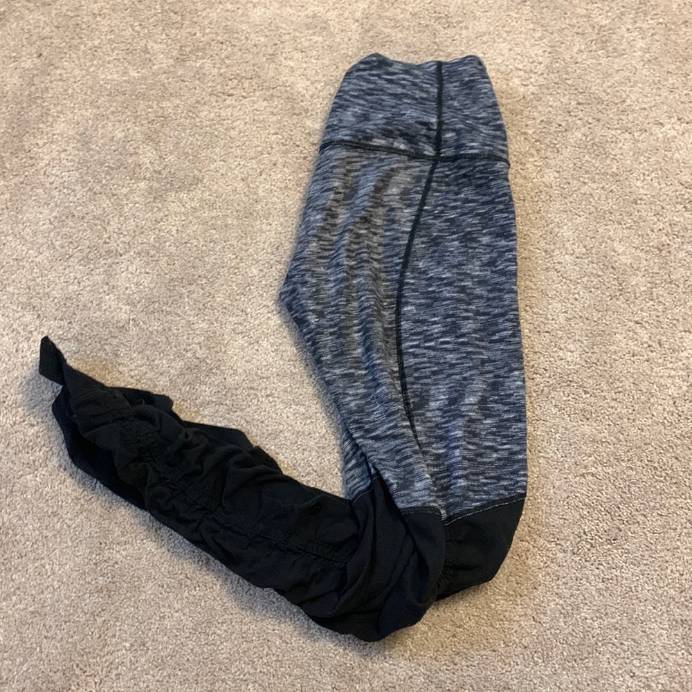 Lululemon 2 tone leggings